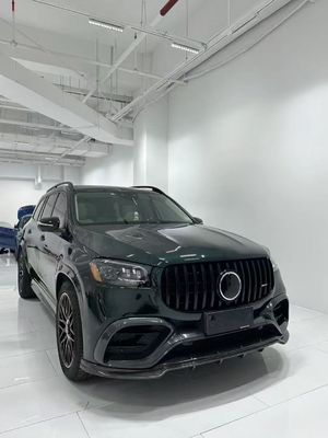 X167 GLS450 Mercedes Benz Body Kit LD Stile Carbon Fiber Lip Spoiler Hood