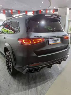 X167 GLS450 Mercedes Benz Body Kit LD Stile Carbon Fiber Lip Spoiler Hood