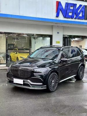 Maybach GLS600 Mercedes Benz Body Kit LD Stile Car Front Bumper Lip Kit Widebody