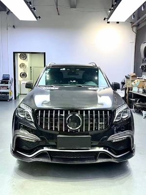 X166 Mercedes Wide Body Kit GLS450 GLS63 2015 Con il spoiler della bocca anteriore