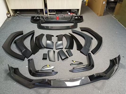 X166 Mercedes Wide Body Kit GLS450 GLS63 2015 Con il spoiler della bocca anteriore