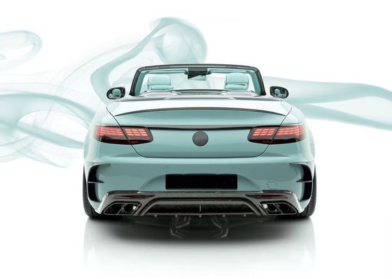 S63 Coupe Mercedes Benz Body Kit MSY Stile 2012 - 2019 Car Bumper Spoiler