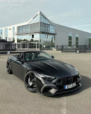 SL63 Mercedes Benz SL Body Kit 2015 - 2016 BS Style Hood Spoiler Diffusore labiale frontale